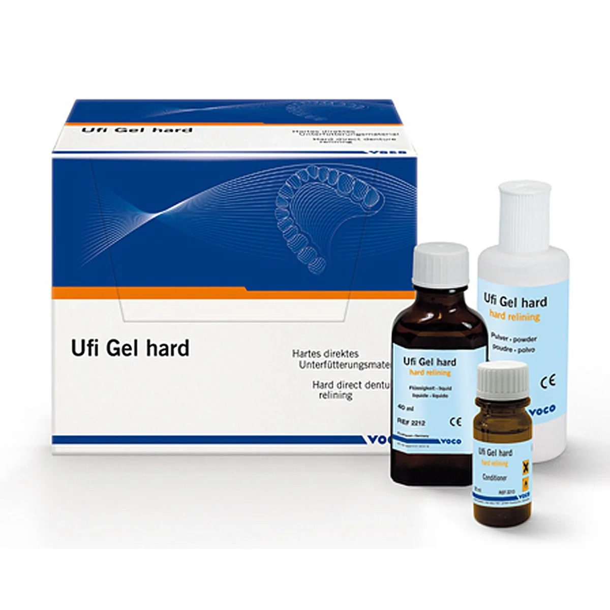 Матеріал для жорсткої перебазировки Ufi Gel Hard (Уфі Гель Хард) (Voco)