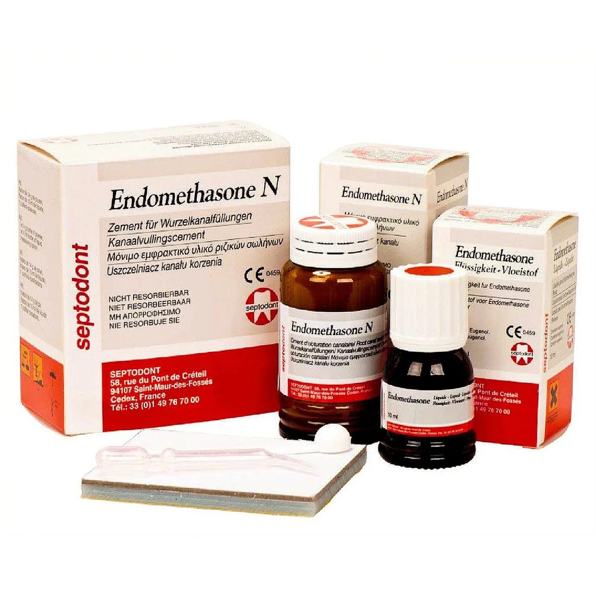 Набір Endomethasone N (Ендометазон Н) для пломбування кореневих каналів (Septodont)