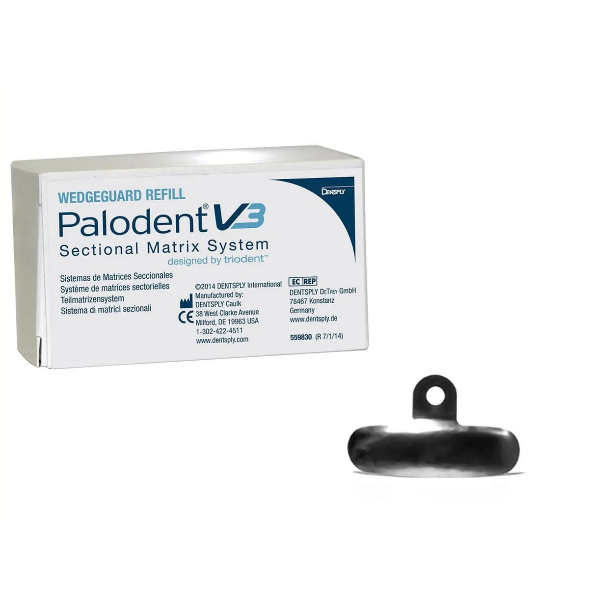 Матриці Palodent V3 Matrix (Палодент), розмір 3,5 мм, 50 шт. (Dentsply Sirona)