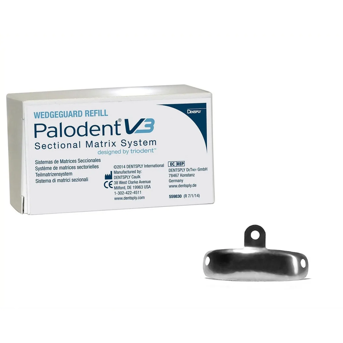 Матриці Palodent V3 Matrix (Палодент), розмір 4,5 мм, 50 шт. (Dentsply Sirona)
