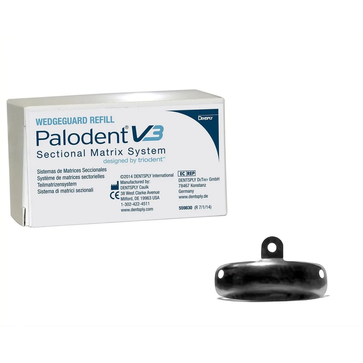 Матриці Palodent V3 Matrix (Палодент), розмір 5,5 мм, 100 шт. (Dentsply Sirona)