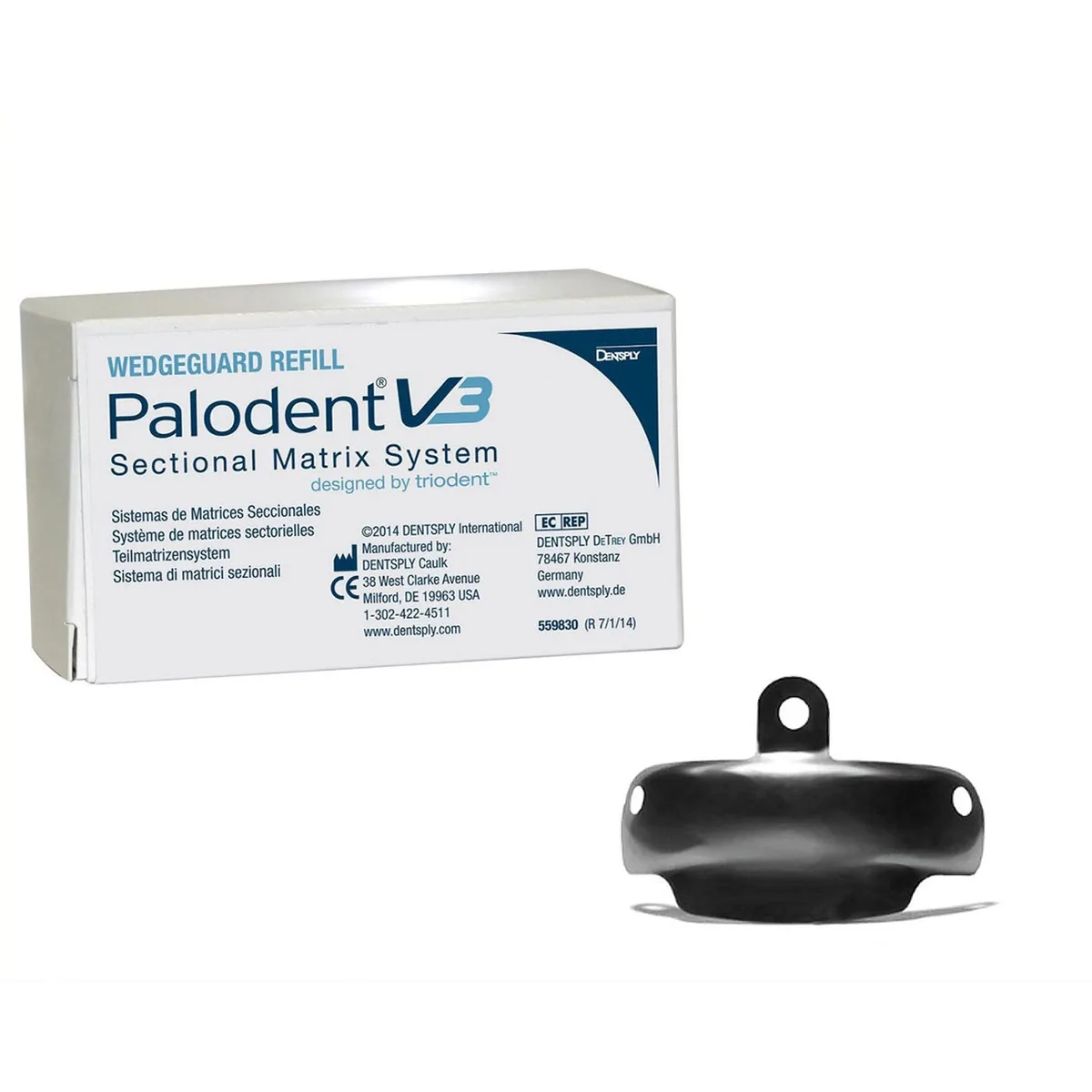 Матриці Palodent V3 Matrix (Палодент), розмір 6,5 мм, 50 шт. (Dentsply Sirona)