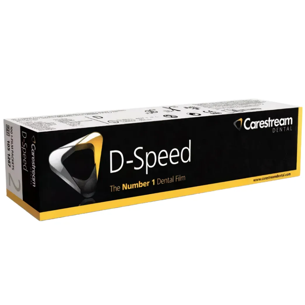 Рентгенівська плівка стоматологічна D-Speed, 100 шт. (Kodak Carestream)