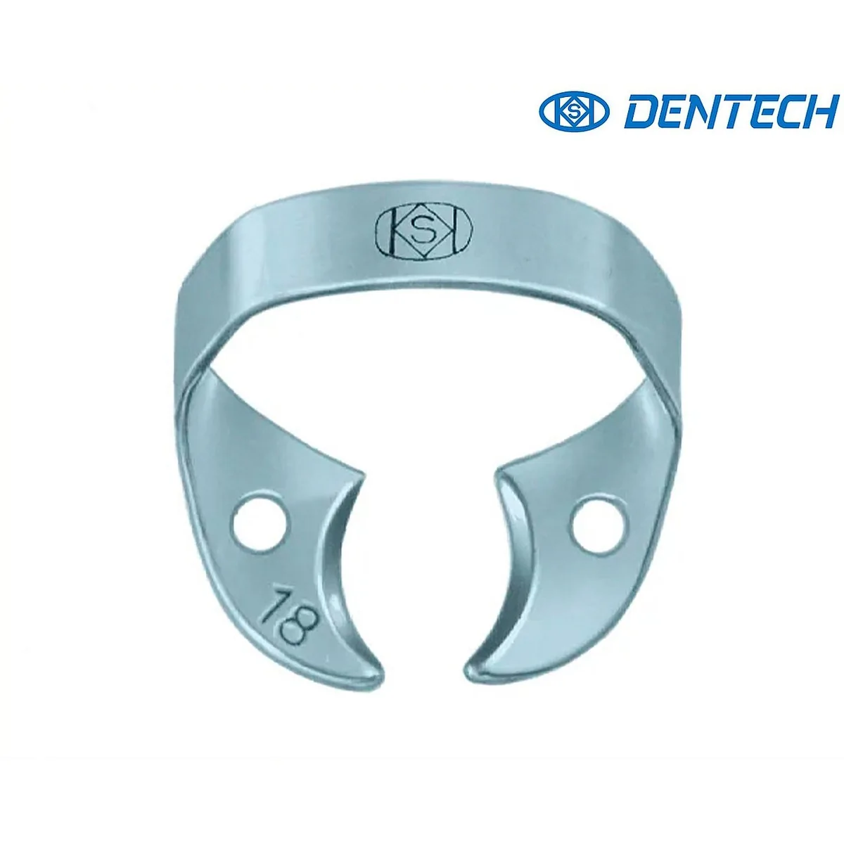Кламмер для кофердаму KSK (КСК), №18 (Dentech)