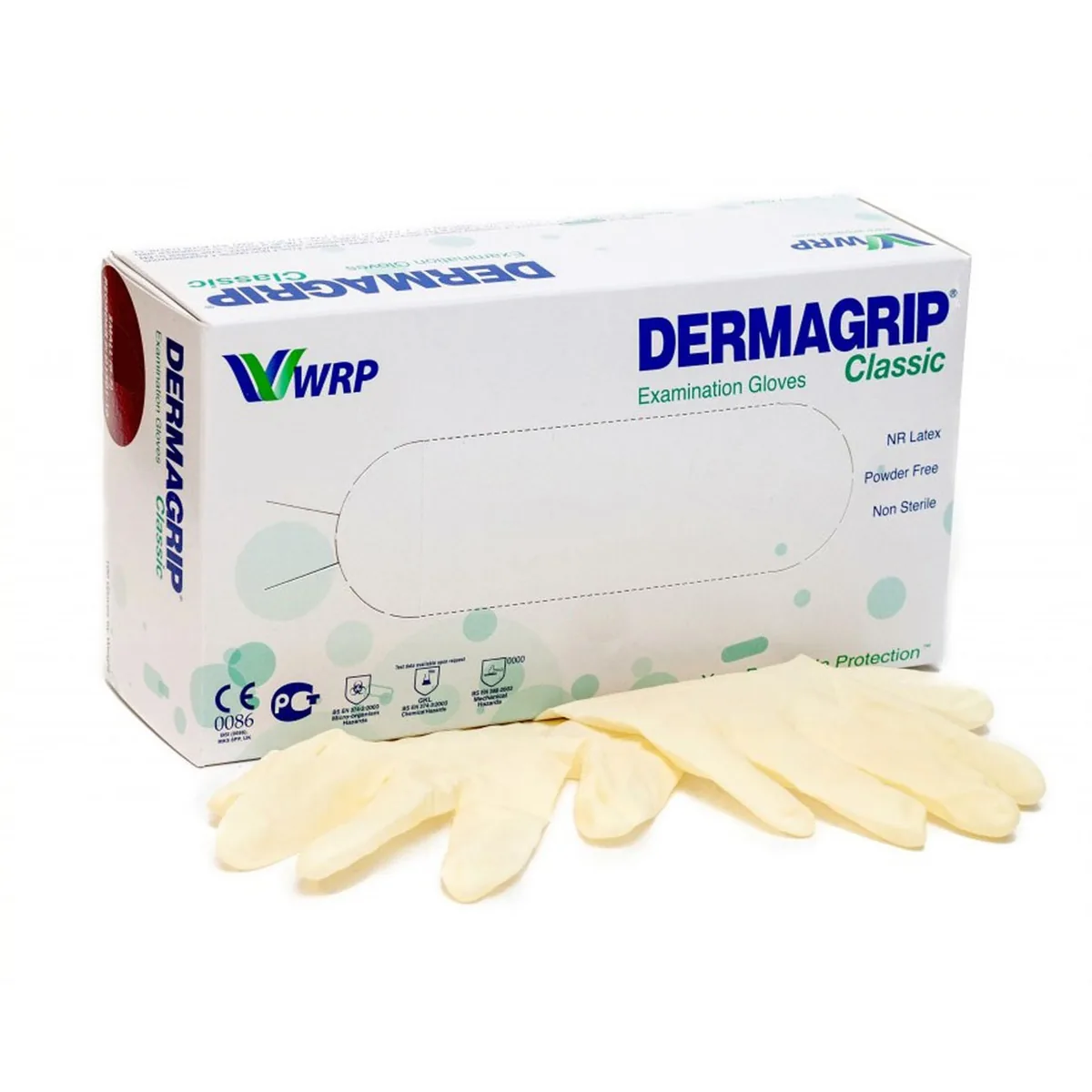 Рукавички Dermagrip Classic (Дермагрип Класік), розмір S (WRP)