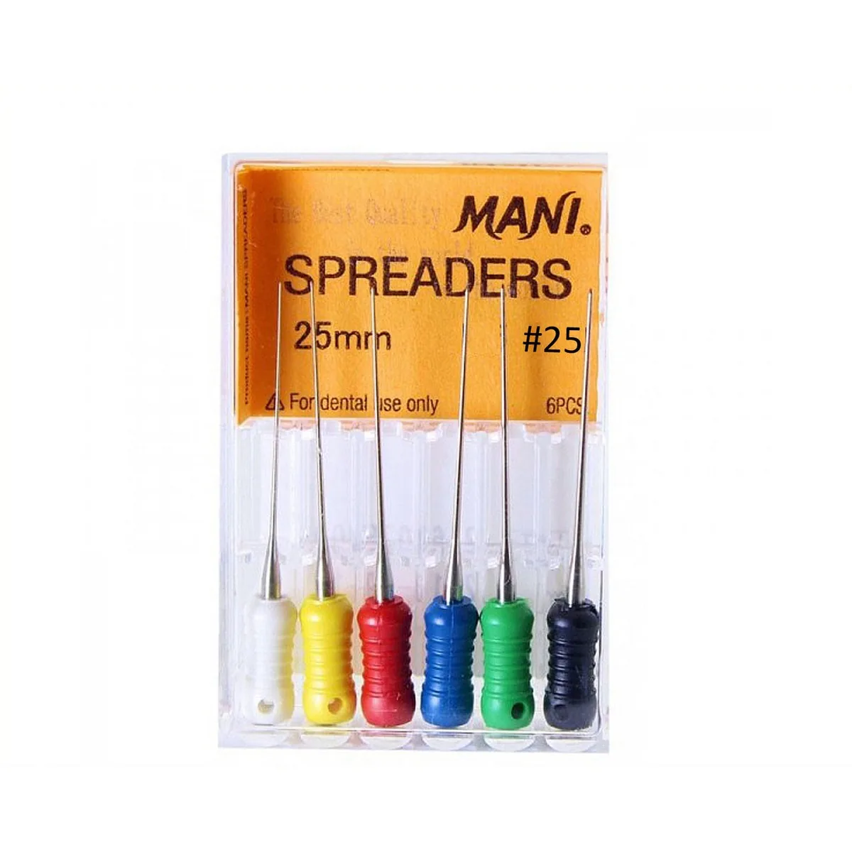 Спредери Mani (Мані) № 25, довжина 25 мм, 6 шт. (Mani)