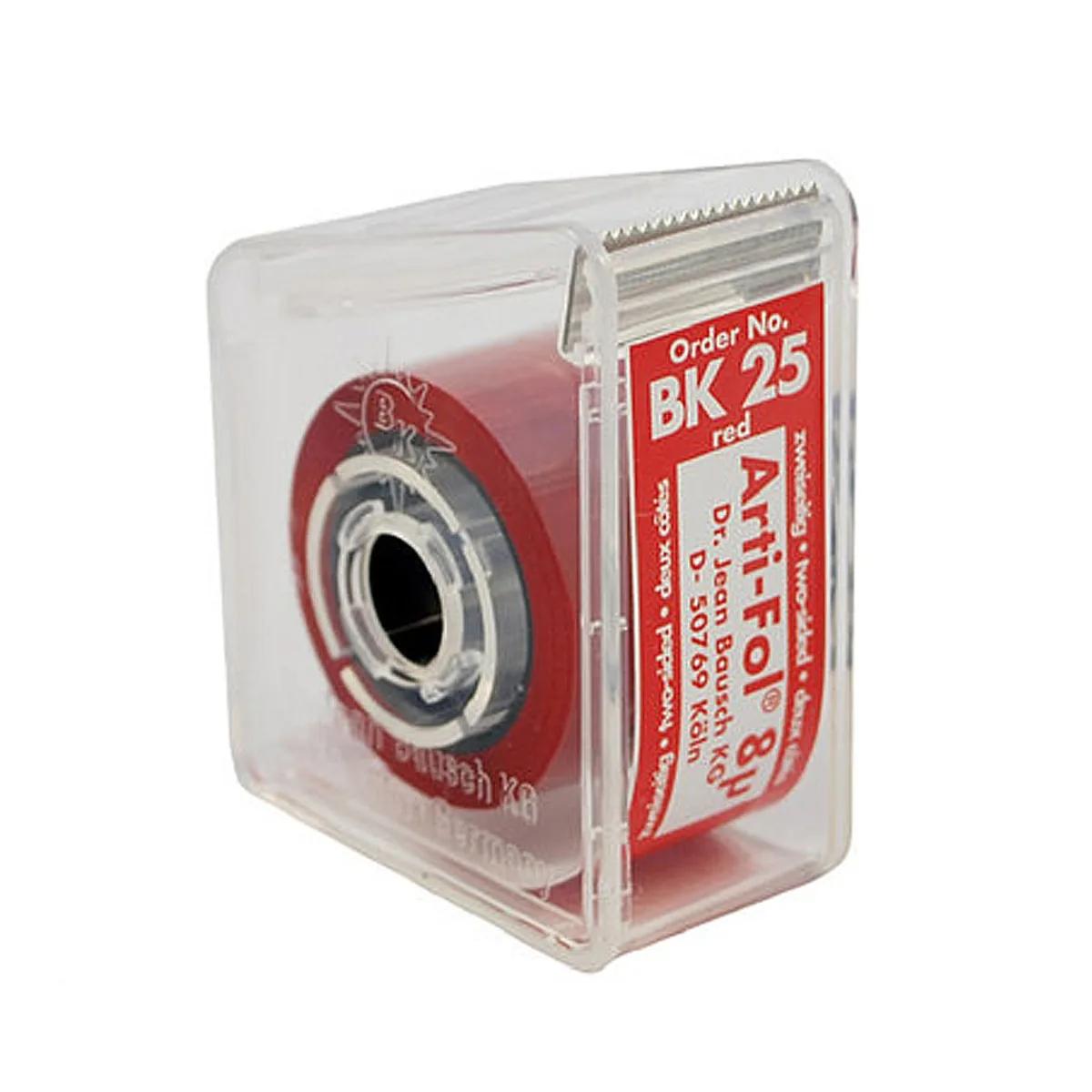 Артикуляційний папір Bausch BK25 (Бауш), 8 мкм, червоний