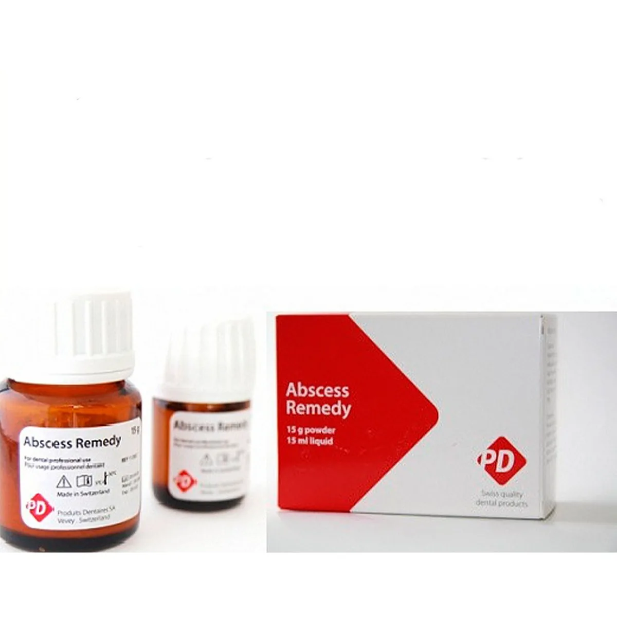 Девіталізуюча паста Abscess Remedy без дексаметазону (Абсцес Ремеді), набір 15 г + 15 мл (PD)