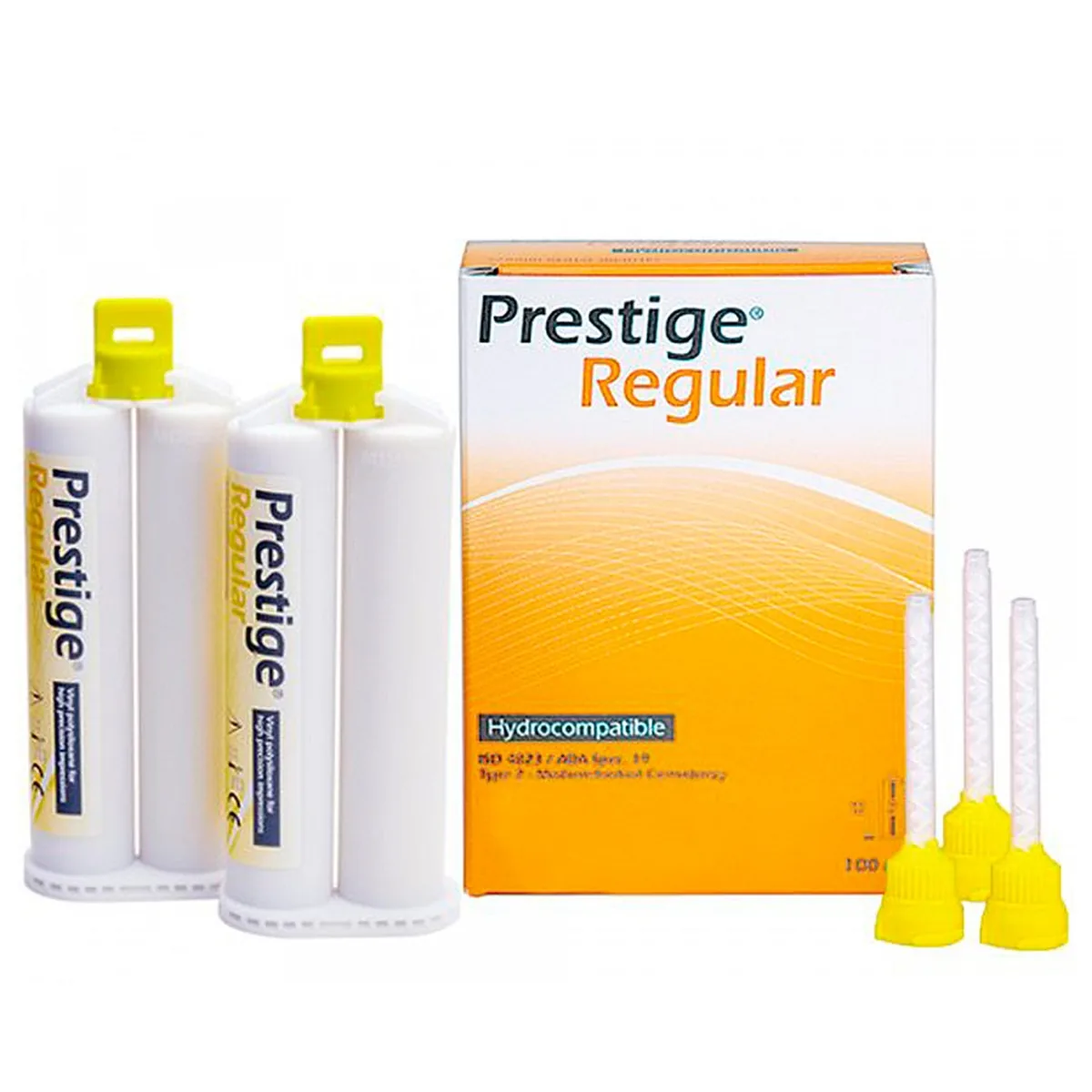 А-силікон Prestige Regular (Престиж Регуляр), 2х50 мл, без насадок і без коробки (Vannini)