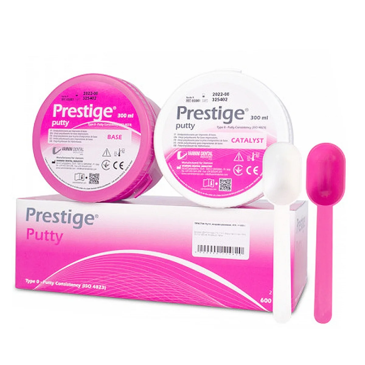 А-силікон Prestige Putty (Престиж Пати), 450 г + 450 г (Vannini)