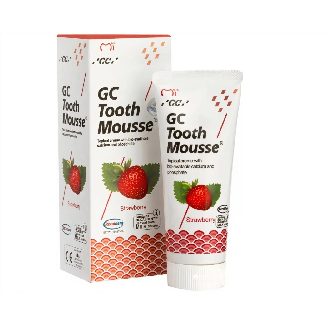 Гель для відновлення емалі Tooth Mousse Strawberry (Тус Мус Полуниця) (GC)