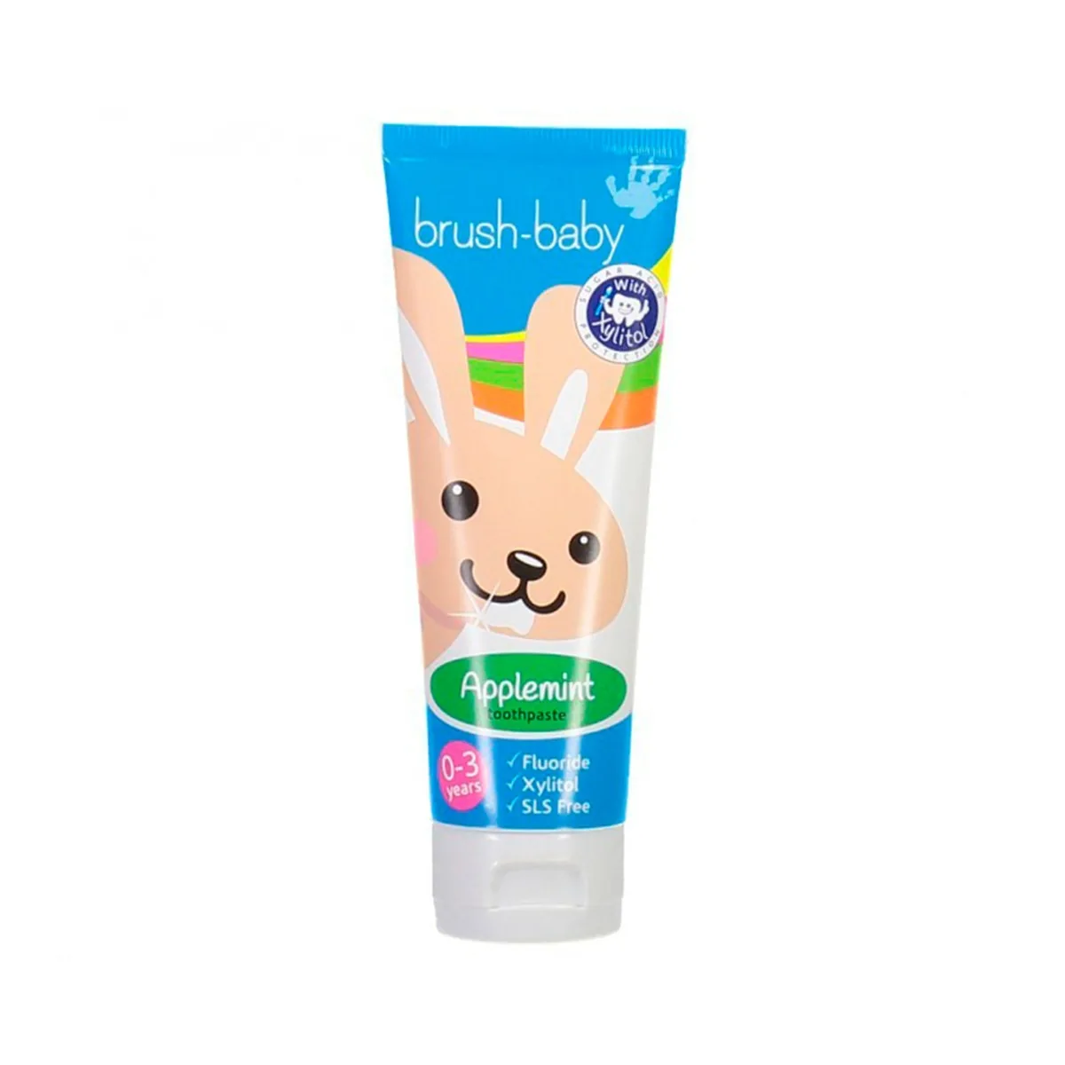 Дитяча зубна паста Brush Baby (Браш Бейбі) з ксилітолом, 0-3 років, 50 мл (Brushbaby Ltd)