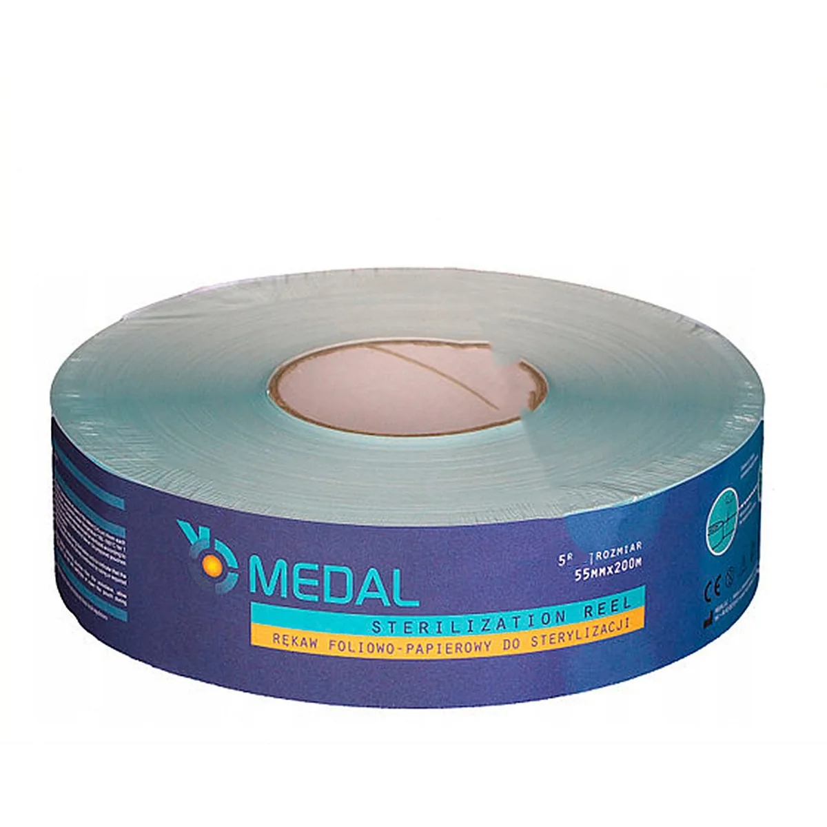 Рулон для стерилізації, 5.5 см х 200 м (Medal)