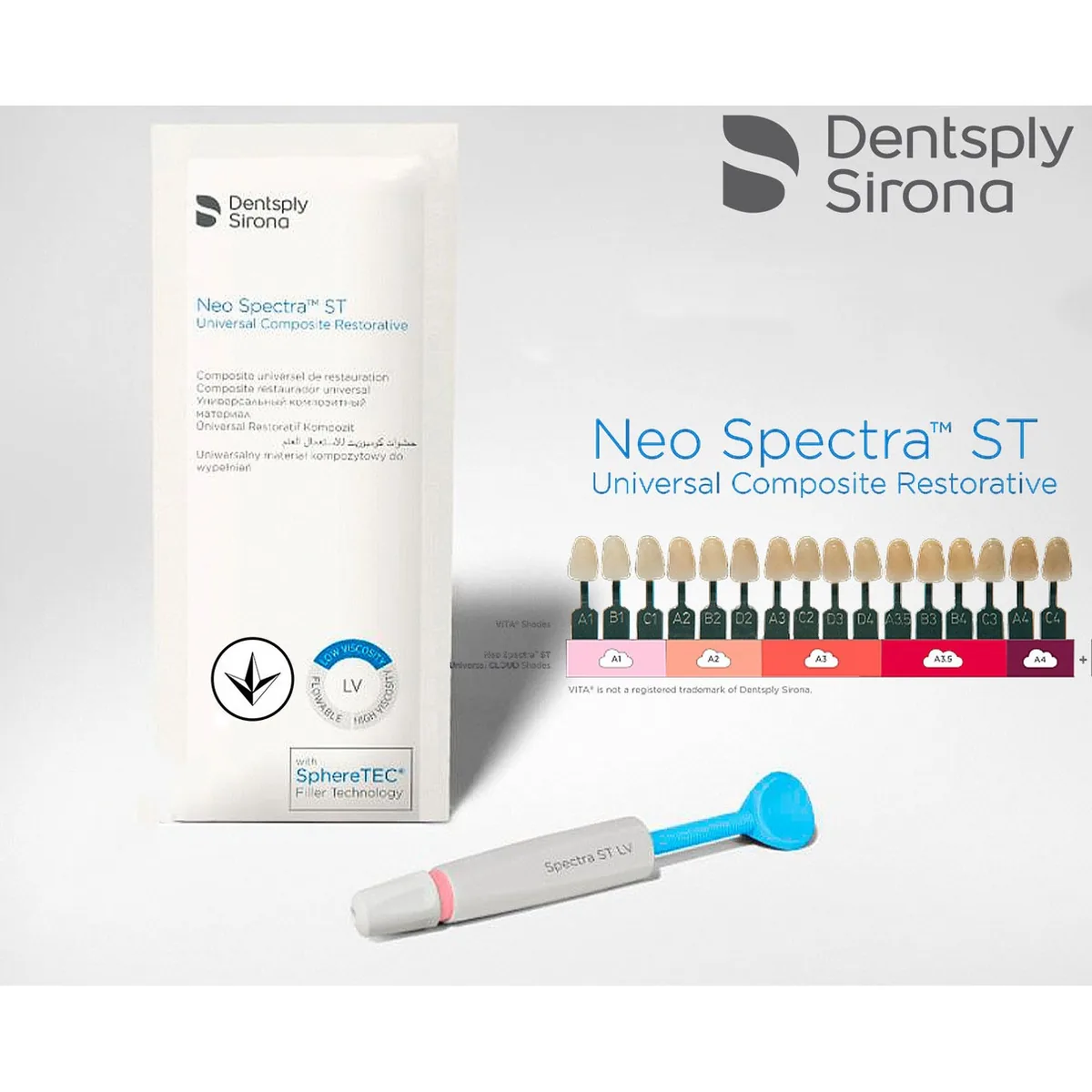 Композит Neo Spectra ST LV (Нео Спектра СТ), низька в'язкість, відтінок А3.5 (Dentsply Sirona)