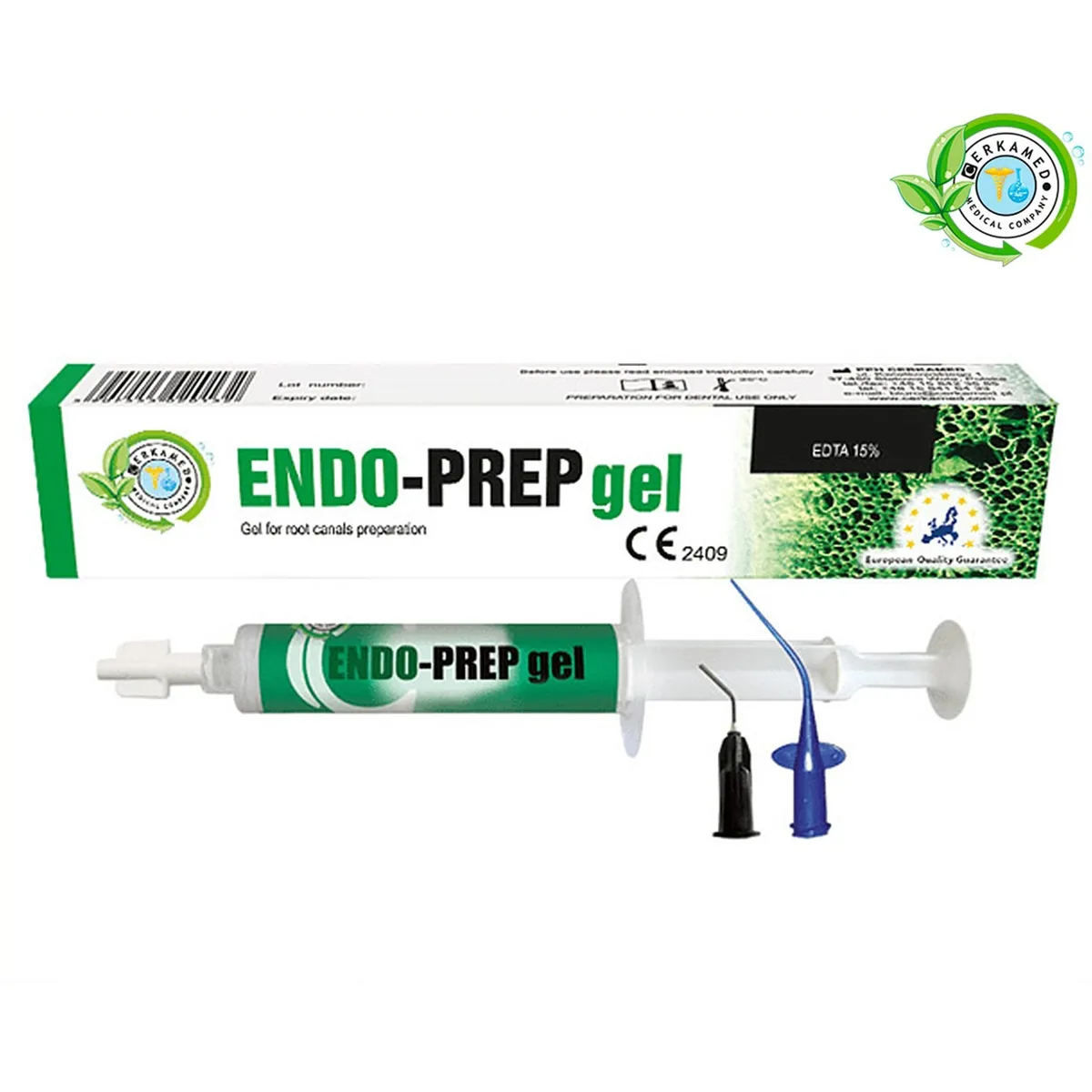 Гель для препарування кореневих каналів Endo-Prep (Ендо-Преп) (Cerkamed)