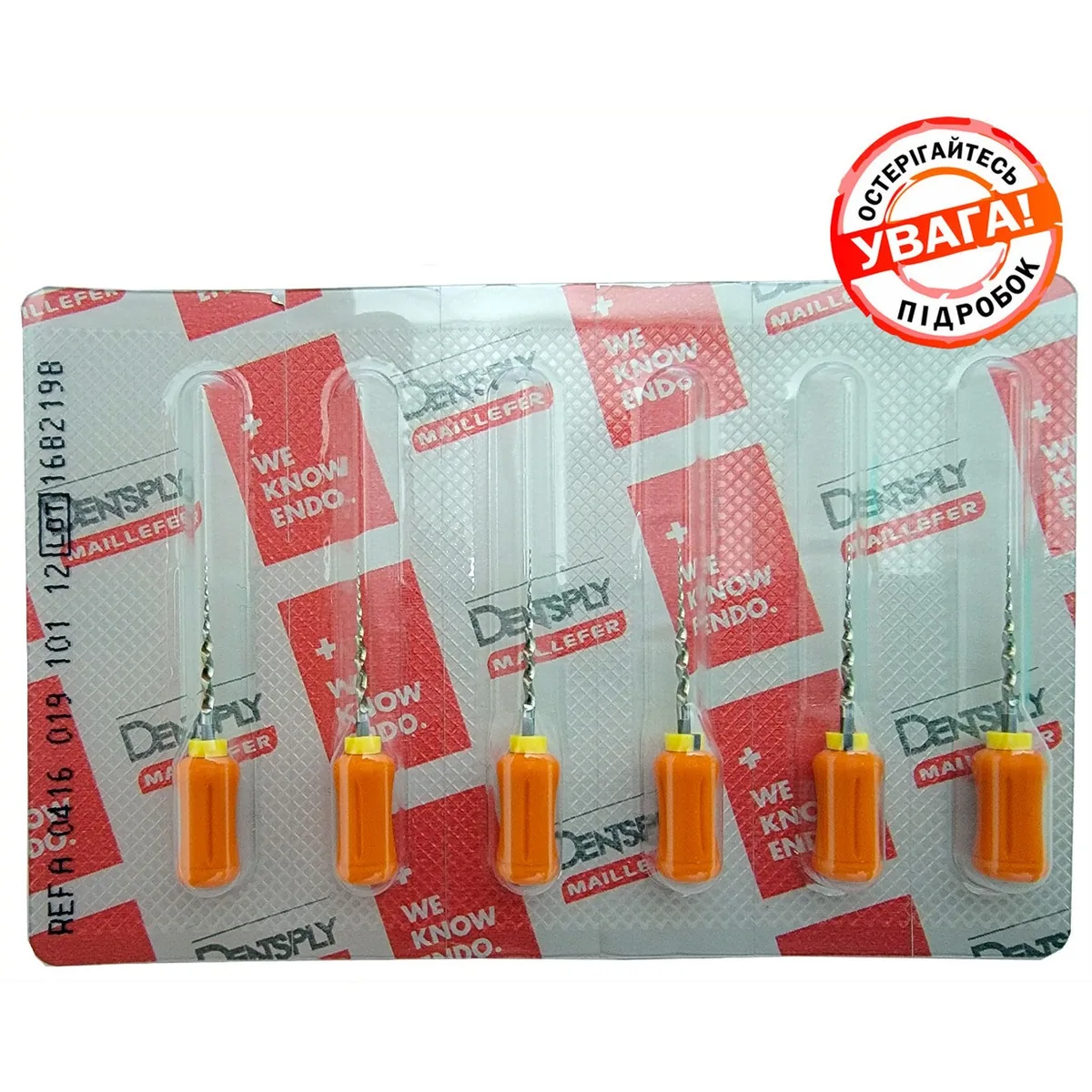 Файли ручні ProTaper Universal SX (ПроТейпер Універсал) (Dentsply Sirona)
