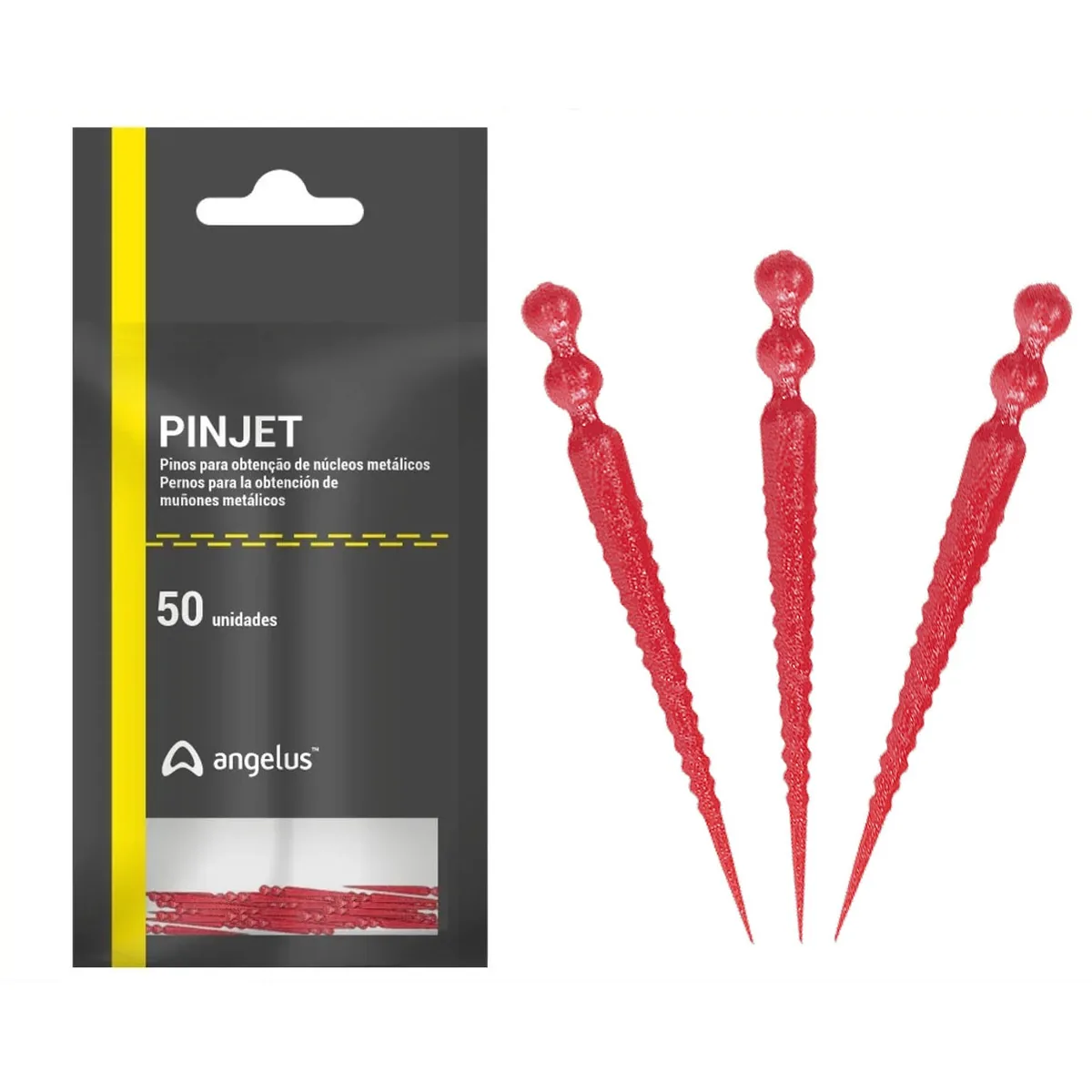 Беззольні штифти Pin-Jet (Пін-Джет), 50 шт (Angelus)