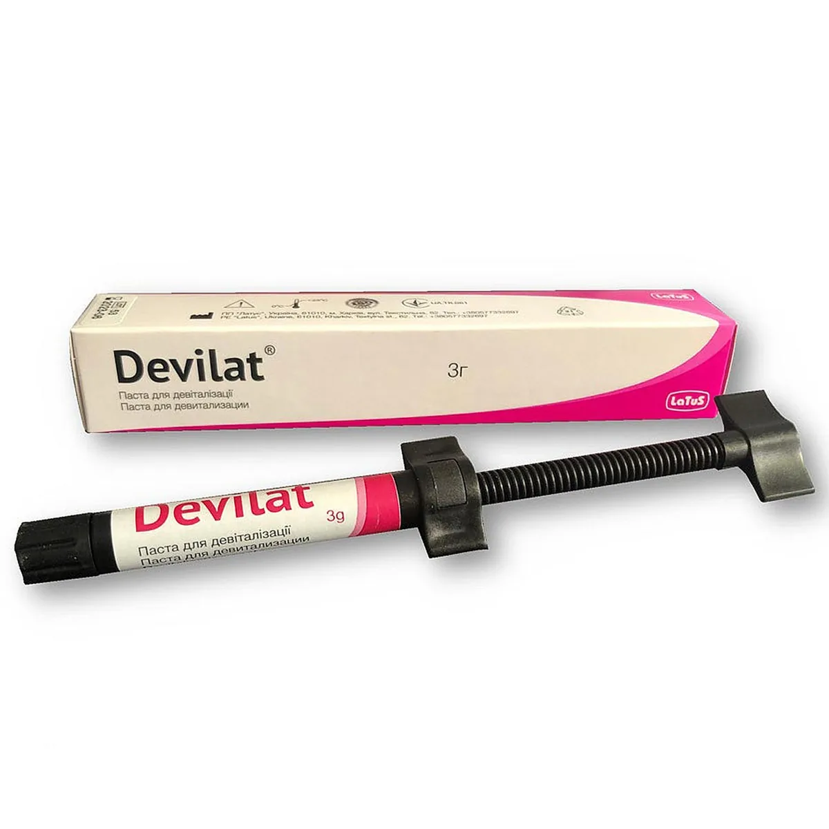 Девіталізуюча паста Devilat (Девілат), аналог Девіт-С (Latus)