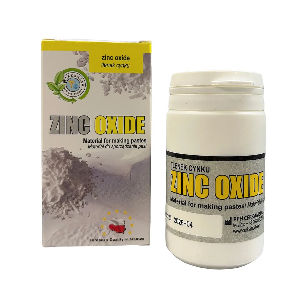 Цемент Zinc Oxide (Цинк Оксид) (Cerkamed)