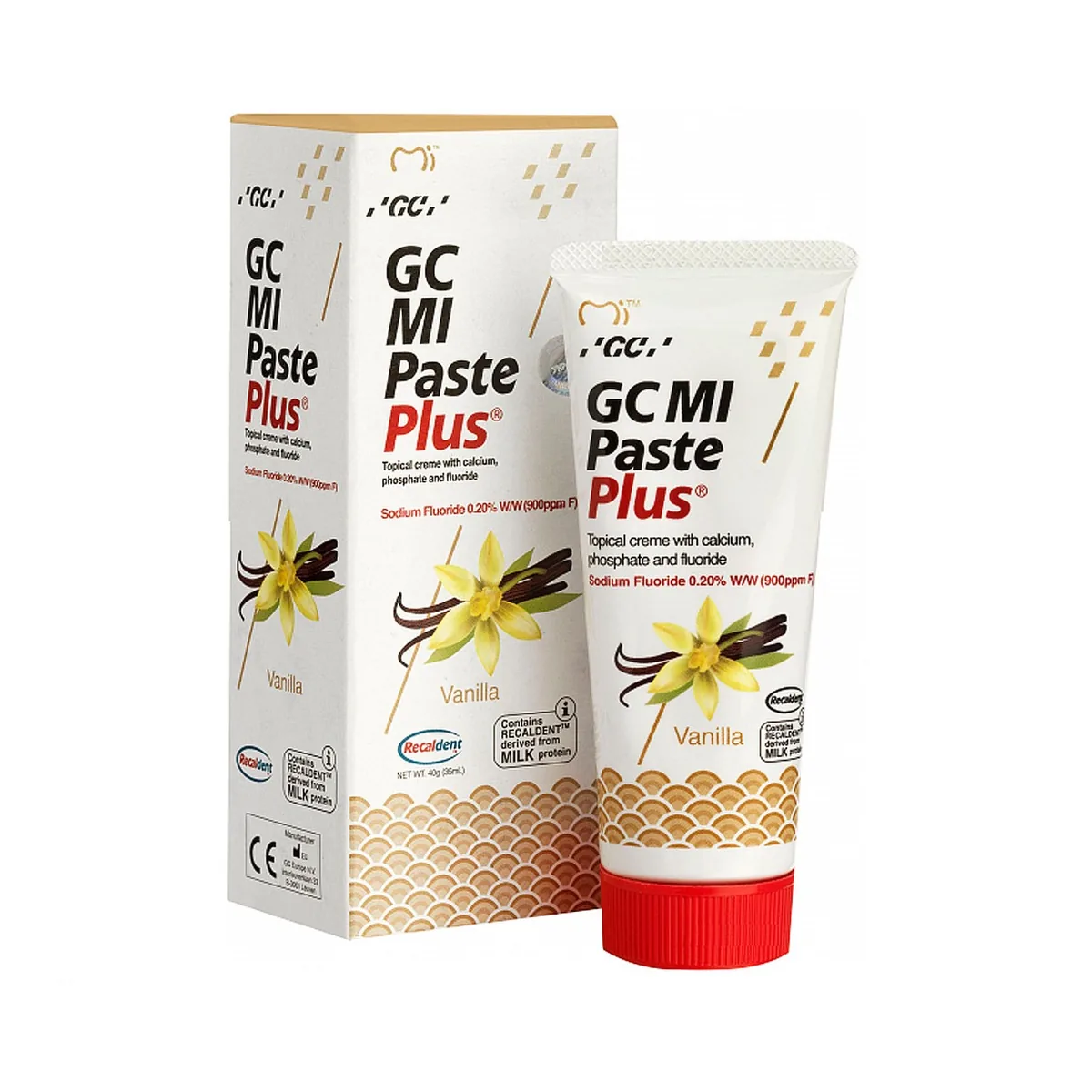 Крем для відновлення зубної емалі Mi Paste Plus Vanilla (Мі паста плюс Ваніль) (GC)