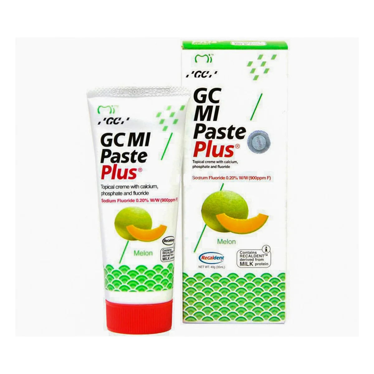 Крем для відновлення зубної емалі Mi Paste Plus Melon (Мі паста плюс Диня) (GC)