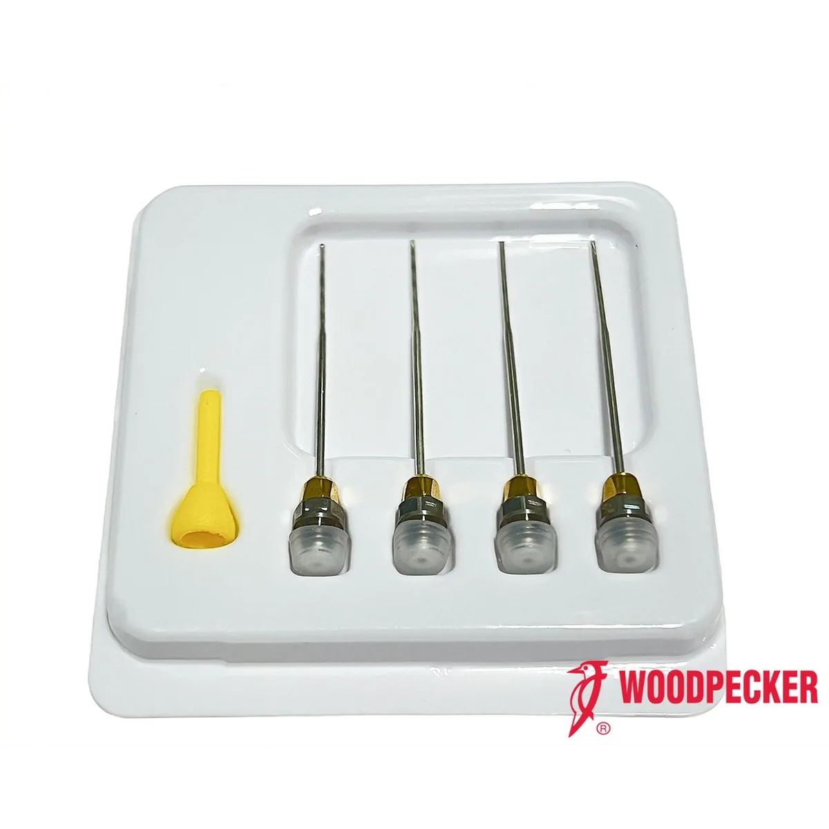 Голки для інжектора-пістолета Fi G, розмір 23G, довжина 28 мм, 4 шт (Woodpecker)