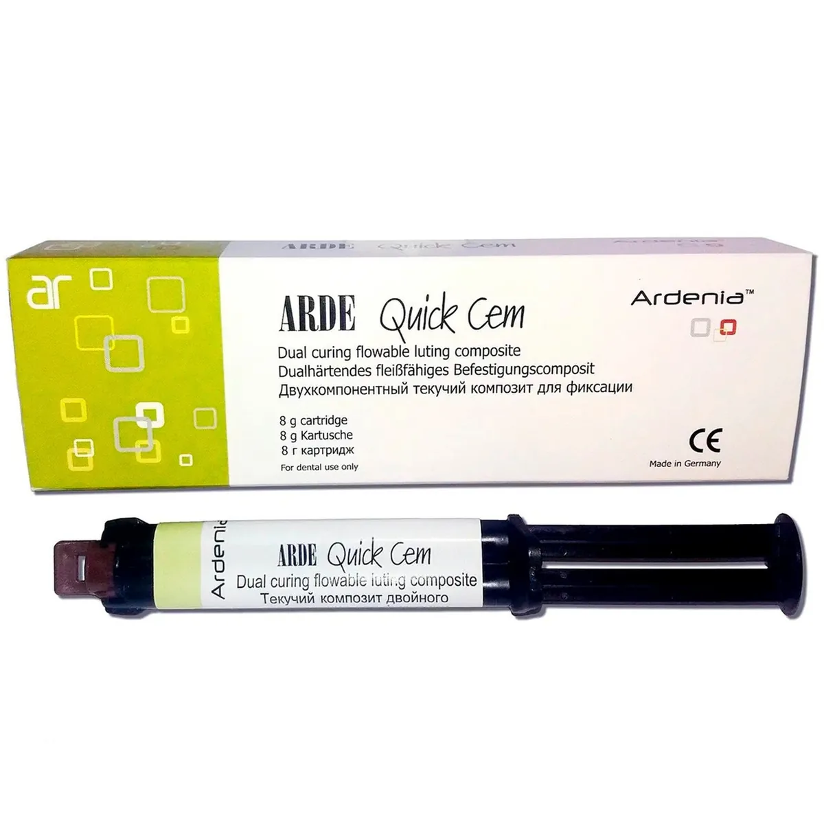Композитний цемент для фіксації Arde Quick Cem (Арде Квік Цем) (Ardenia)
