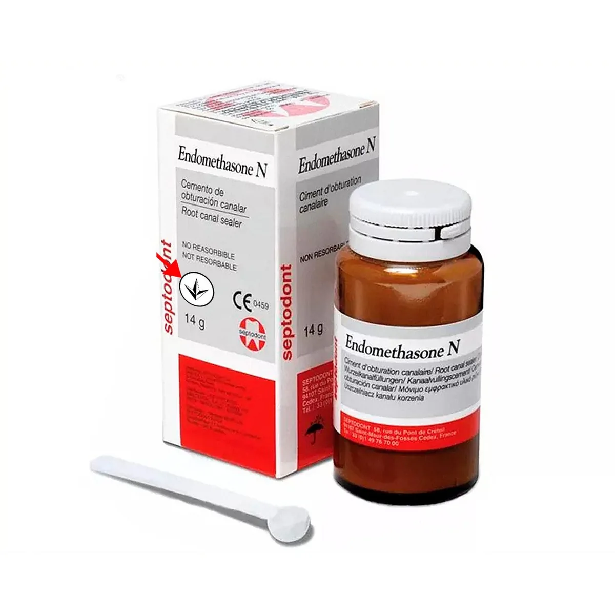 Силер для кореневих каналів Ендометазон Н, Endomethasone N (Ендометазон Н), порошок (Septodont)