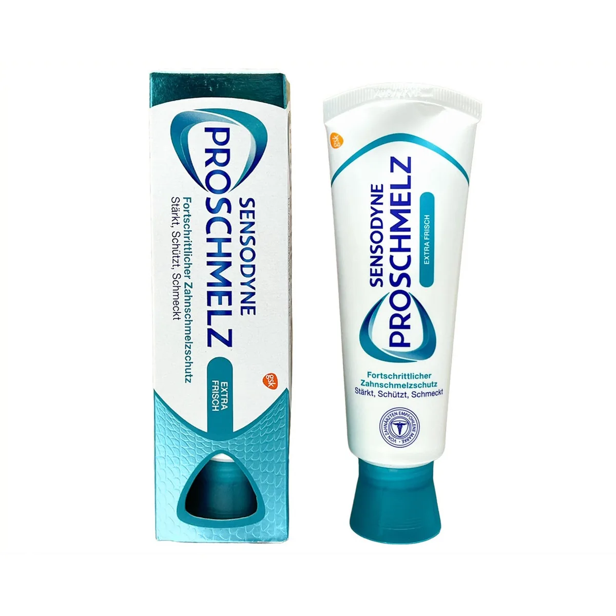 Зубна паста Sensodyne ProSchmelz Extra Frisch (Сенсодин ПроШмельц Екстра Фріш), 75 мл, Німеччина (GSK)