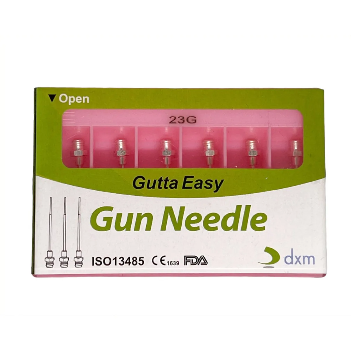 Інжекторні голки до пістолета Gutta Easy (Гута Ізі) ENDO APEX, розмір 23G (DXM)