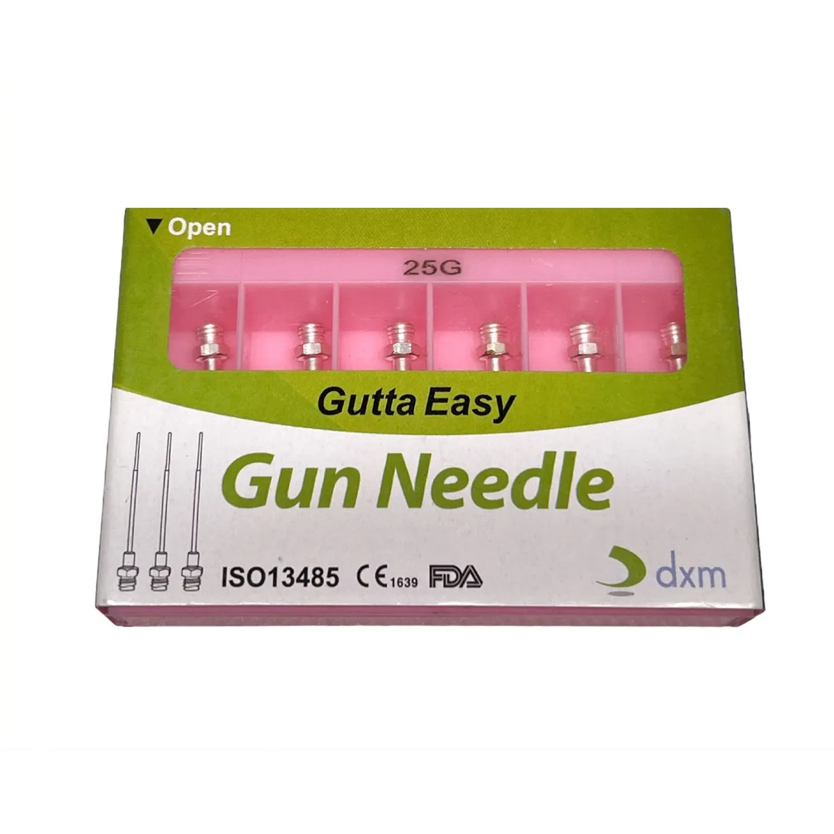 Інжекторні голки до пістолета Gutta Easy (Гута Ізі) ENDO APEX, розмір 25G (DXM)