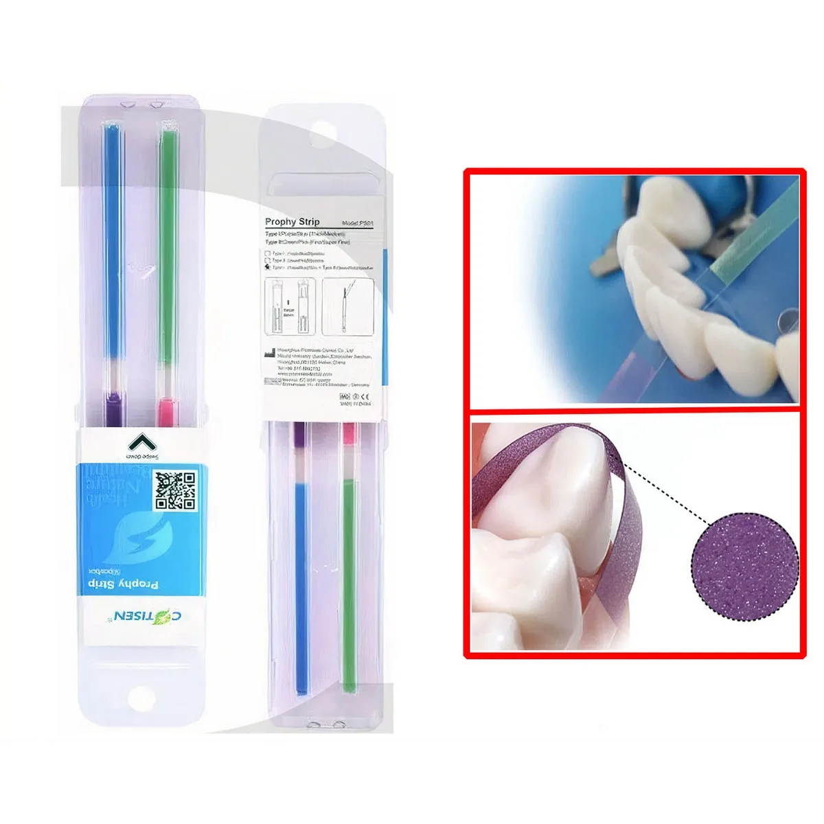 Полірувальні штрипси Dental Polishing Strip (Дентал Полішинг Стріп), упаковка 50 шт (Cotisen)