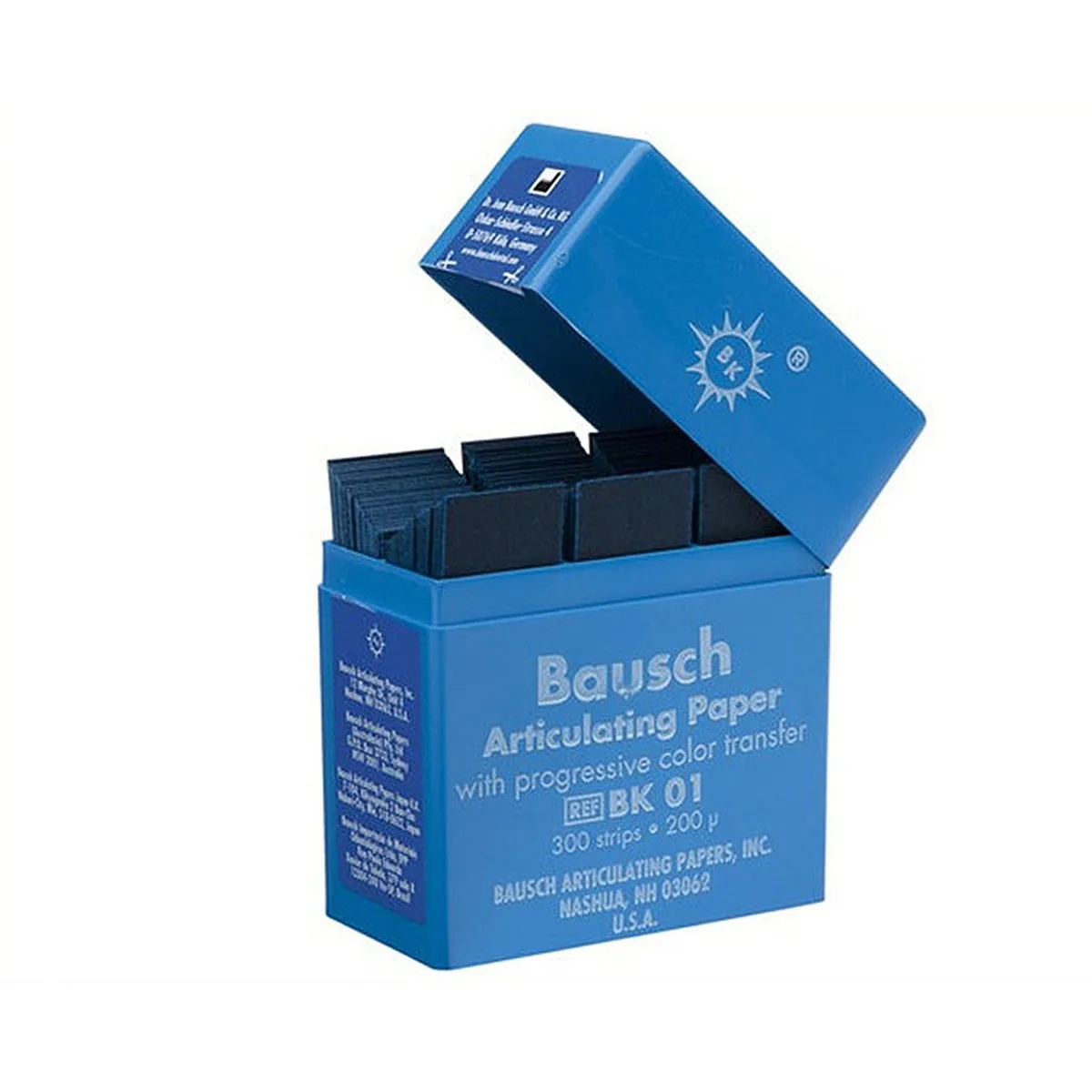 Артикуляційний папір Bausch BK01 (Бауш), синій