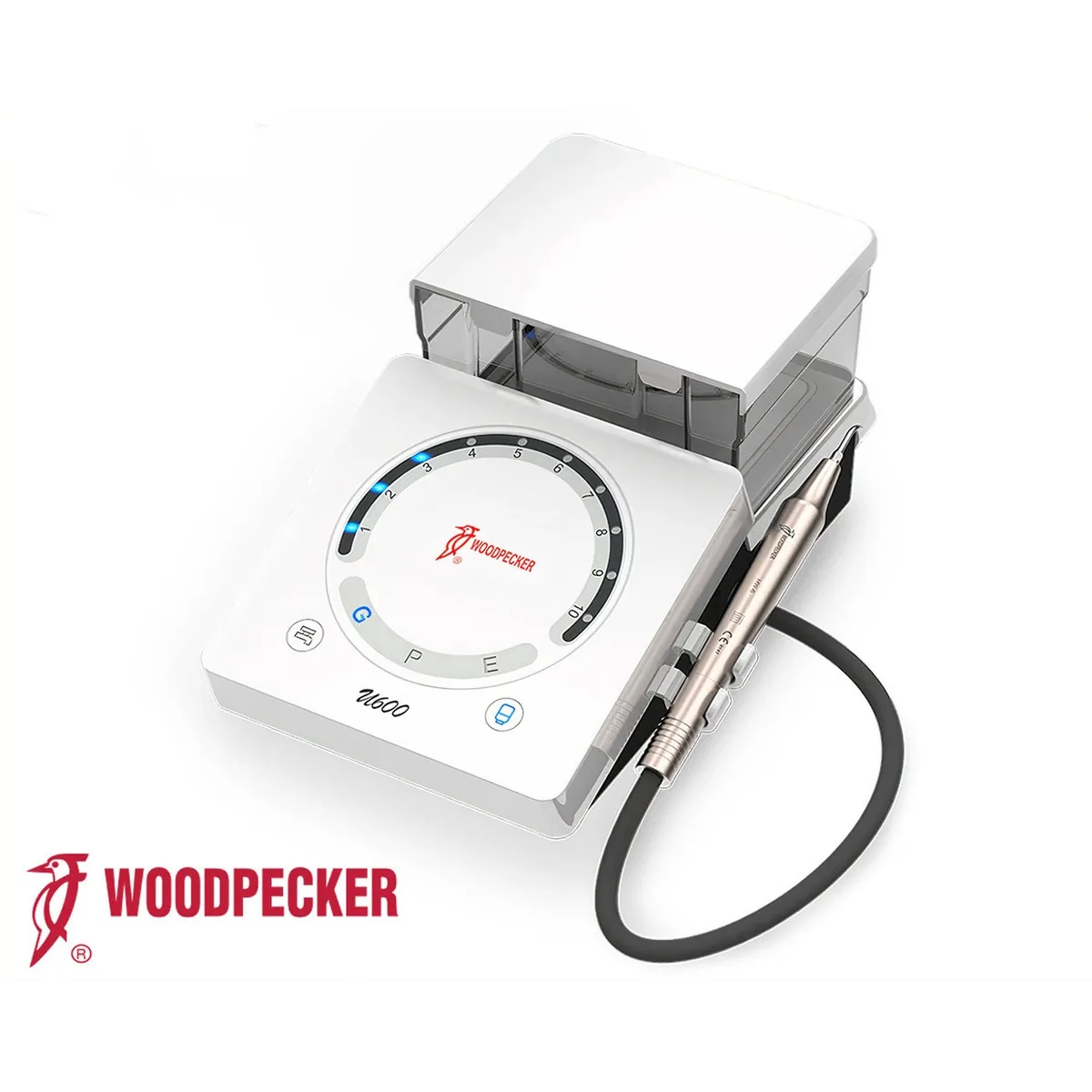 Скалер ультразвуковий зі світлодіодним підсвічуванням, модель U600 Led (Woodpecker)