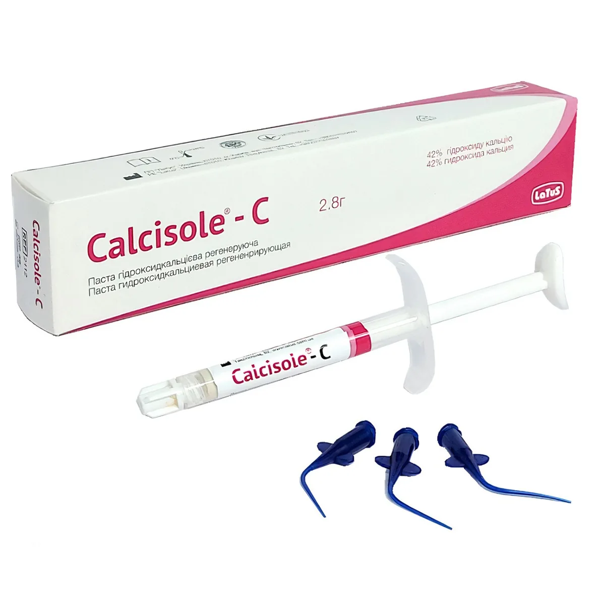 Регенеруюча гідроксидкальцієва паста Calcisole-C (Кальцизоль-Ц) (Latus)