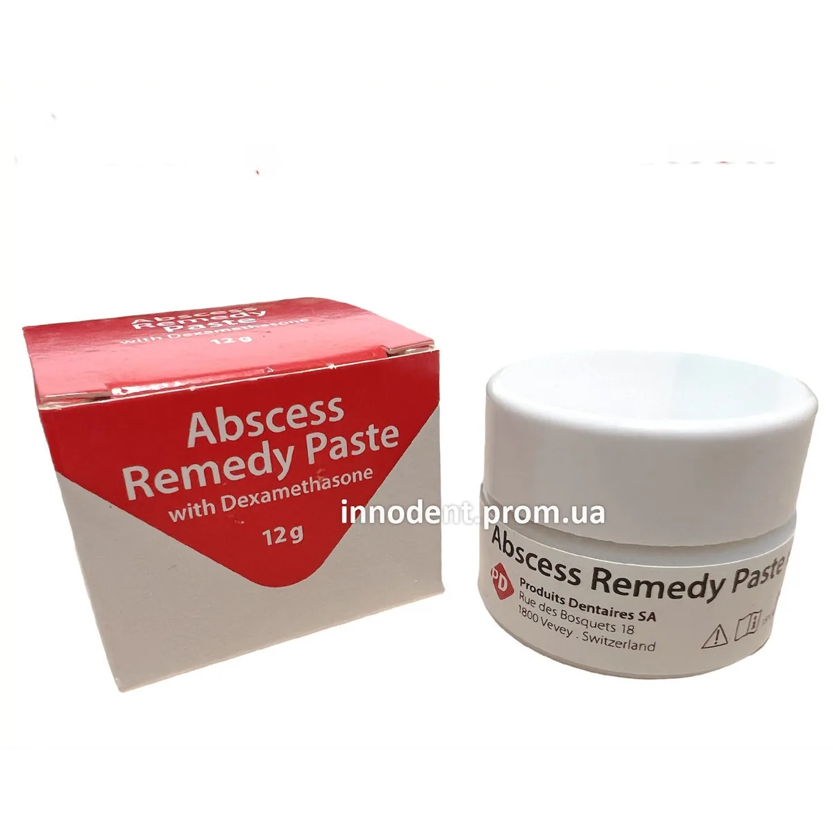 Девіталізуюча паста Abscess Remedy з дексаметазоном (Абсцес Ремеді), 12 г (PD)