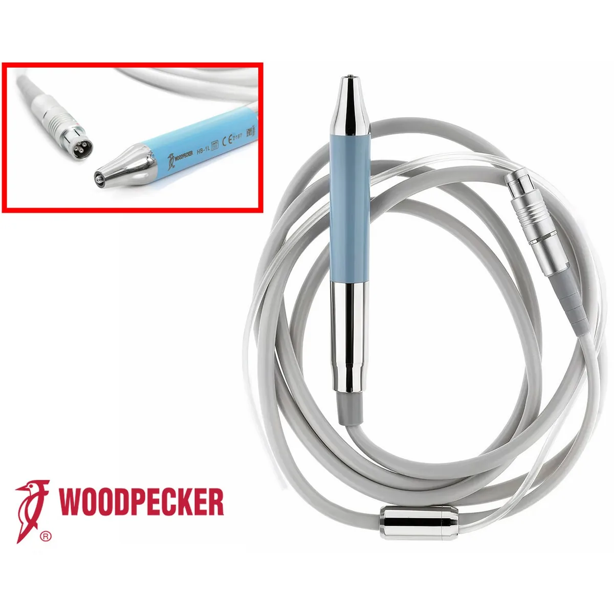 Наконечник моделі HB-1 LED, сумісний з п'єзотомом-скалером Surgic Touch Ultrasurgery 2 (Woodpecker)