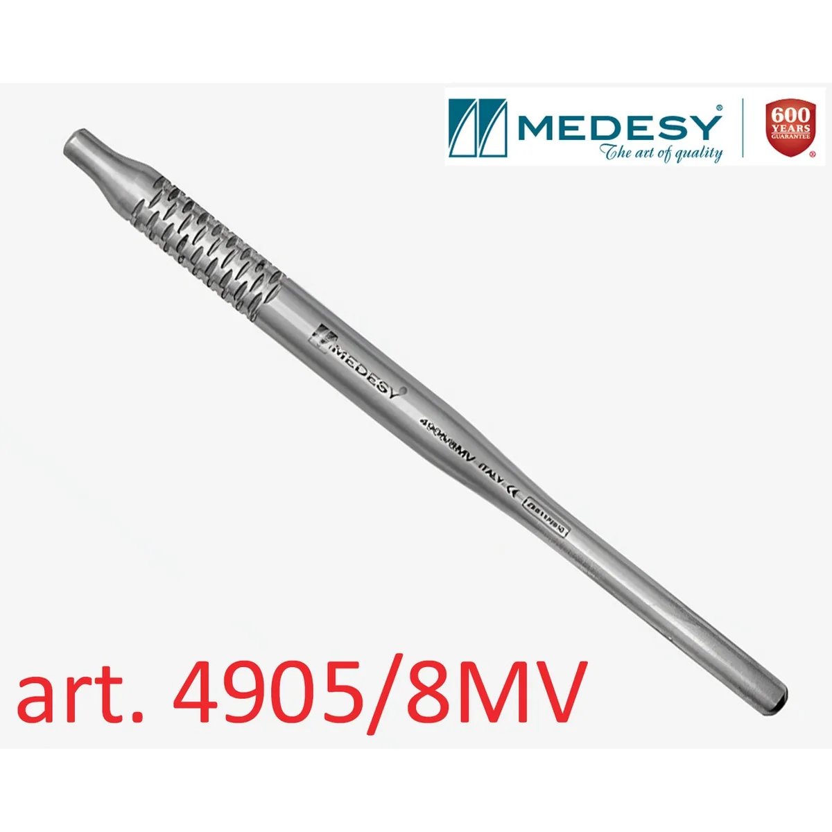Ручка для стоматологічних дзеркал, 125 мм, діаметр 8 мм, art. 4905/8MV (Medesy)