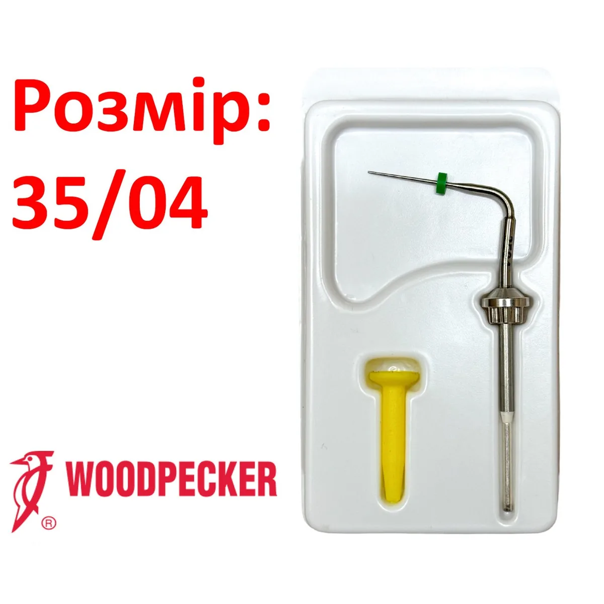 Насадка для термоплаггера Fi P, арт. WP3504, розмір 0.35 мм / конусність 0.04 (Woodpecker)