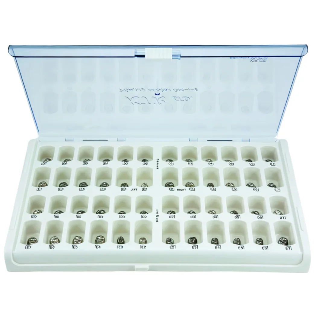 Дитячі коронки Kids Crown Primary Molar Crown (Кідс Краун Праймарі Молар Краун), набір на 48 шт. (SHINHUNG)