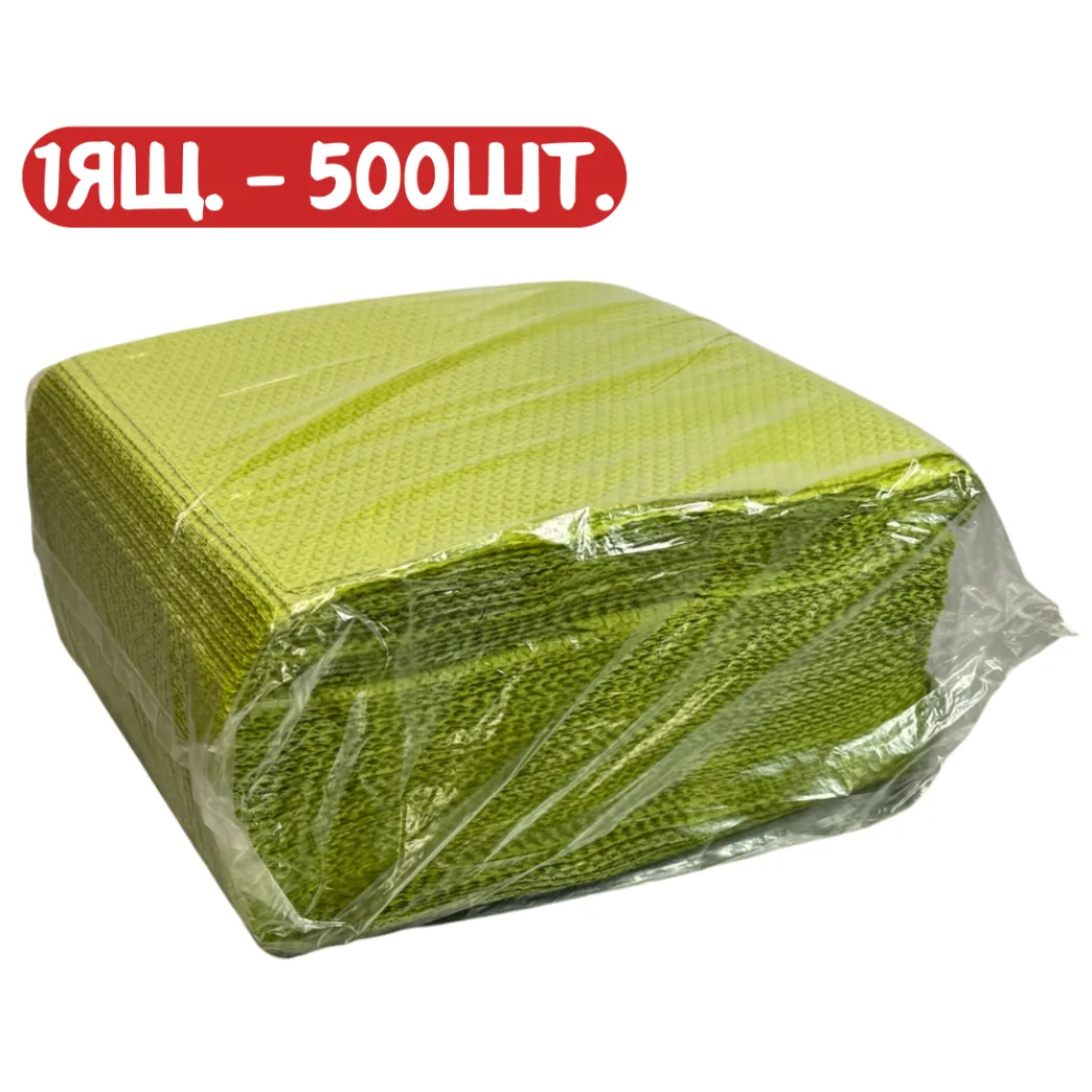 Стоматологічні нагрудники (нагрудні серветки), колір оливковий, ящ. 500 шт