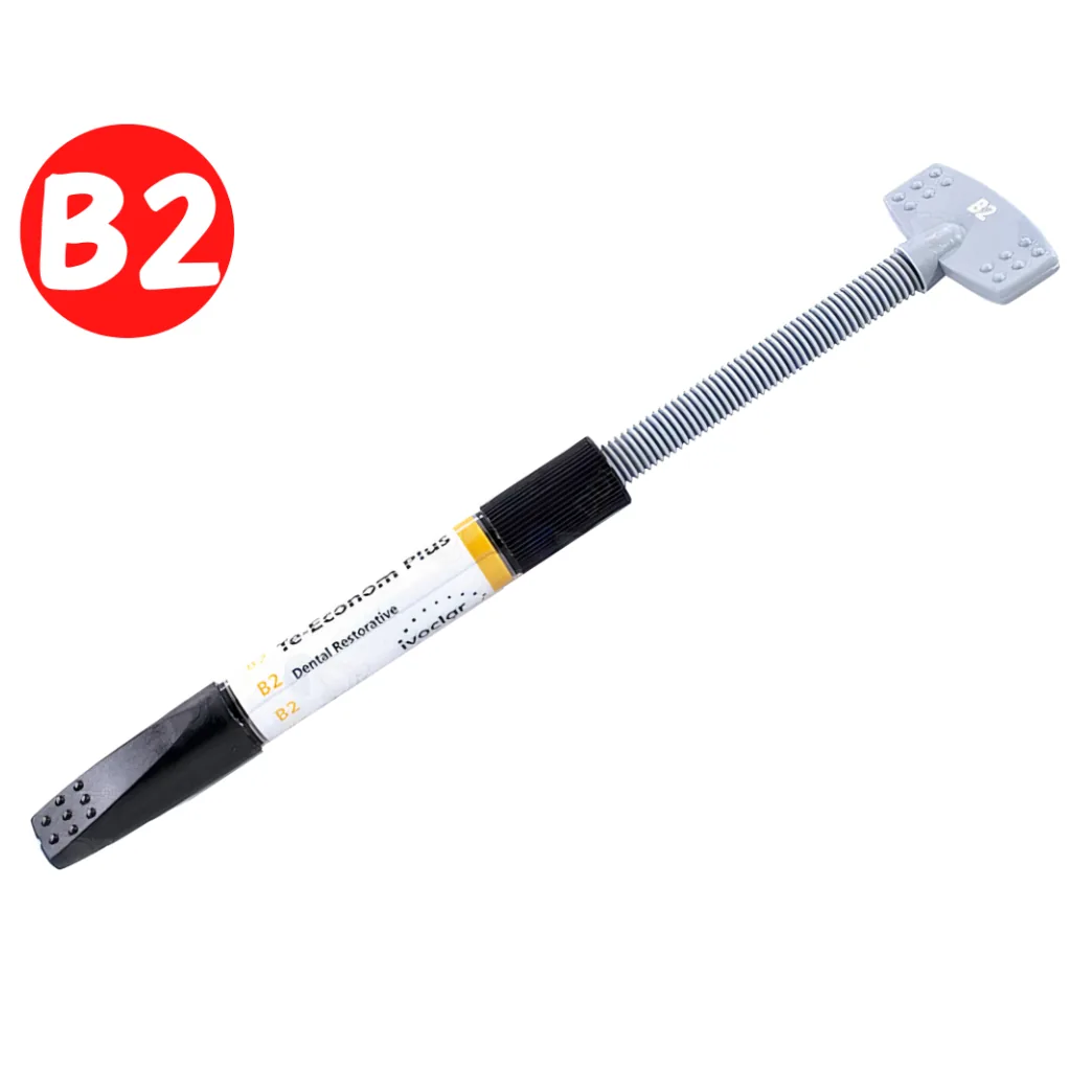 Мікрогібридний композит Te-Econom Plus (Те-Економ Плюс), відтінок B2, 4 г (Ivoclar Vivadent)
