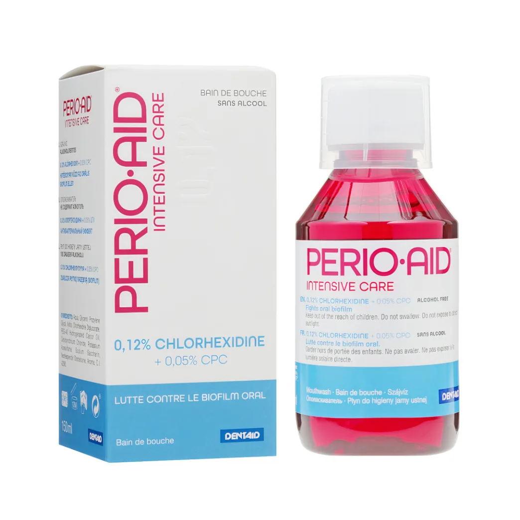 Ополіскувач порожнини рота Perio-Aid (Періо-Ейд), обʼєм 150 мл (Dentaid)