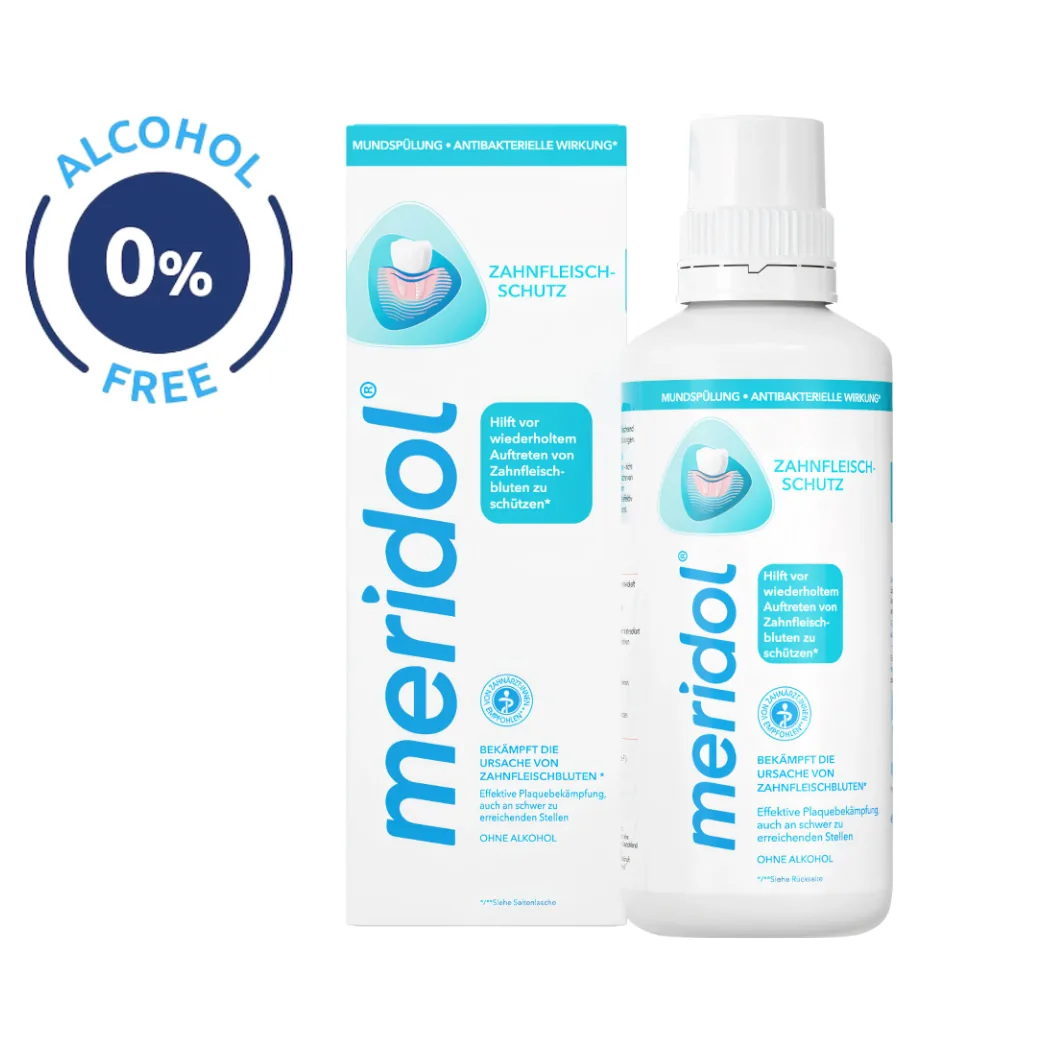 Ополіскувач порожнини рота Meridol (Меридол) антибактеріальний, обʼєм 400 мл (Colgate-Palmolive)