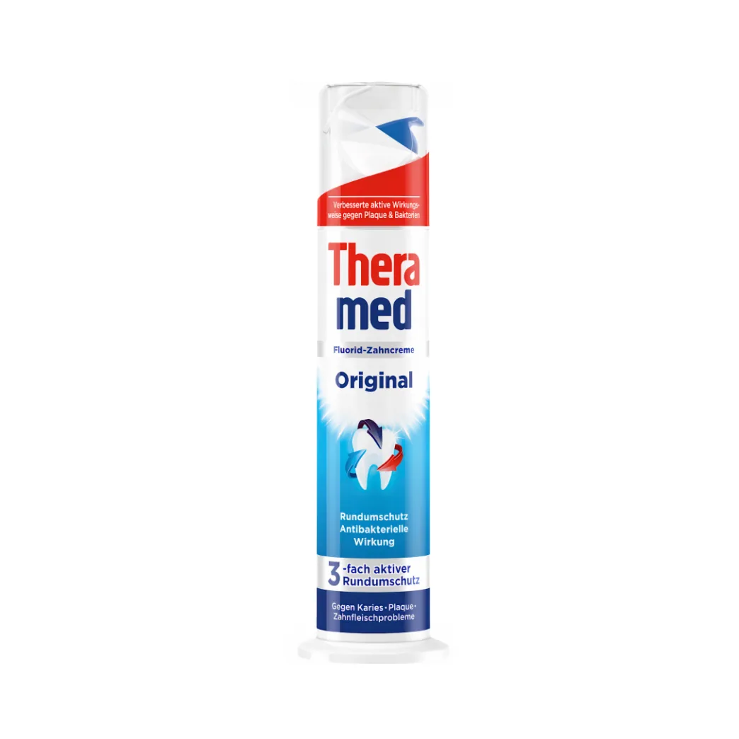 Антибактеріальна зубна паста Theramed Original (Терамед Орігінал), обʼєм 100 мл (Theramed)