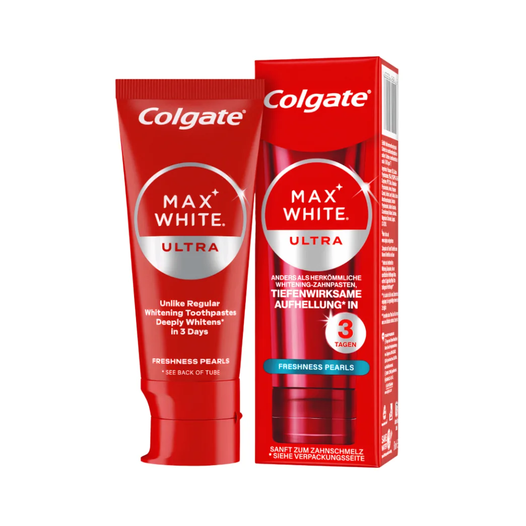 Відбілювальна зубна паста Colgate Max White (Колгейт Макс Вайт), проти поверхневих і глибоких забруднень, 50 мл (Colgate-Palmolive)