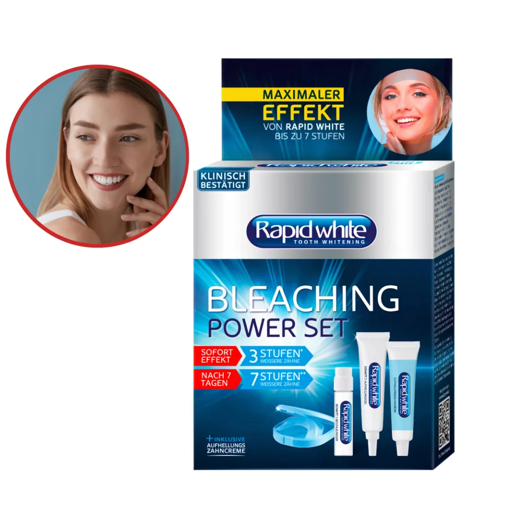 Набір для відбілювання зубів Bleaching Power Set (Блічинг Пауер Сет), миттєве освітлення (Lornamead)