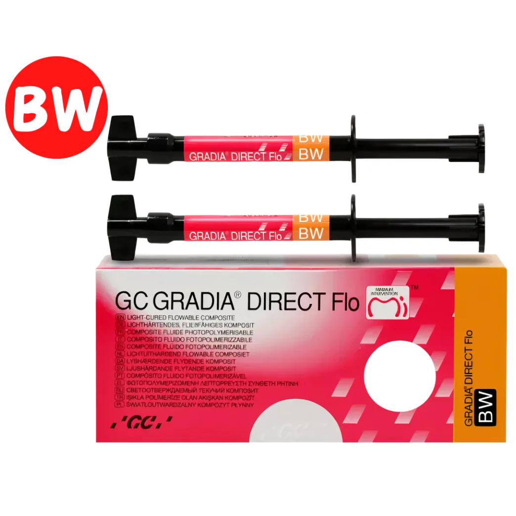 Рідкотекучий композит Gradia Direct Flo (Градіа Дайрект Фло), колір BW (GC)