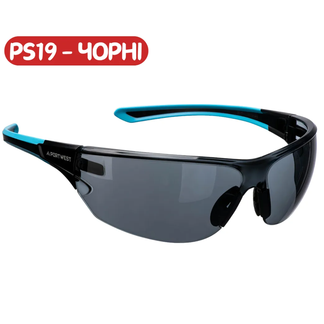Захисні окуляри затемнені, модель PS19 (Portwest)