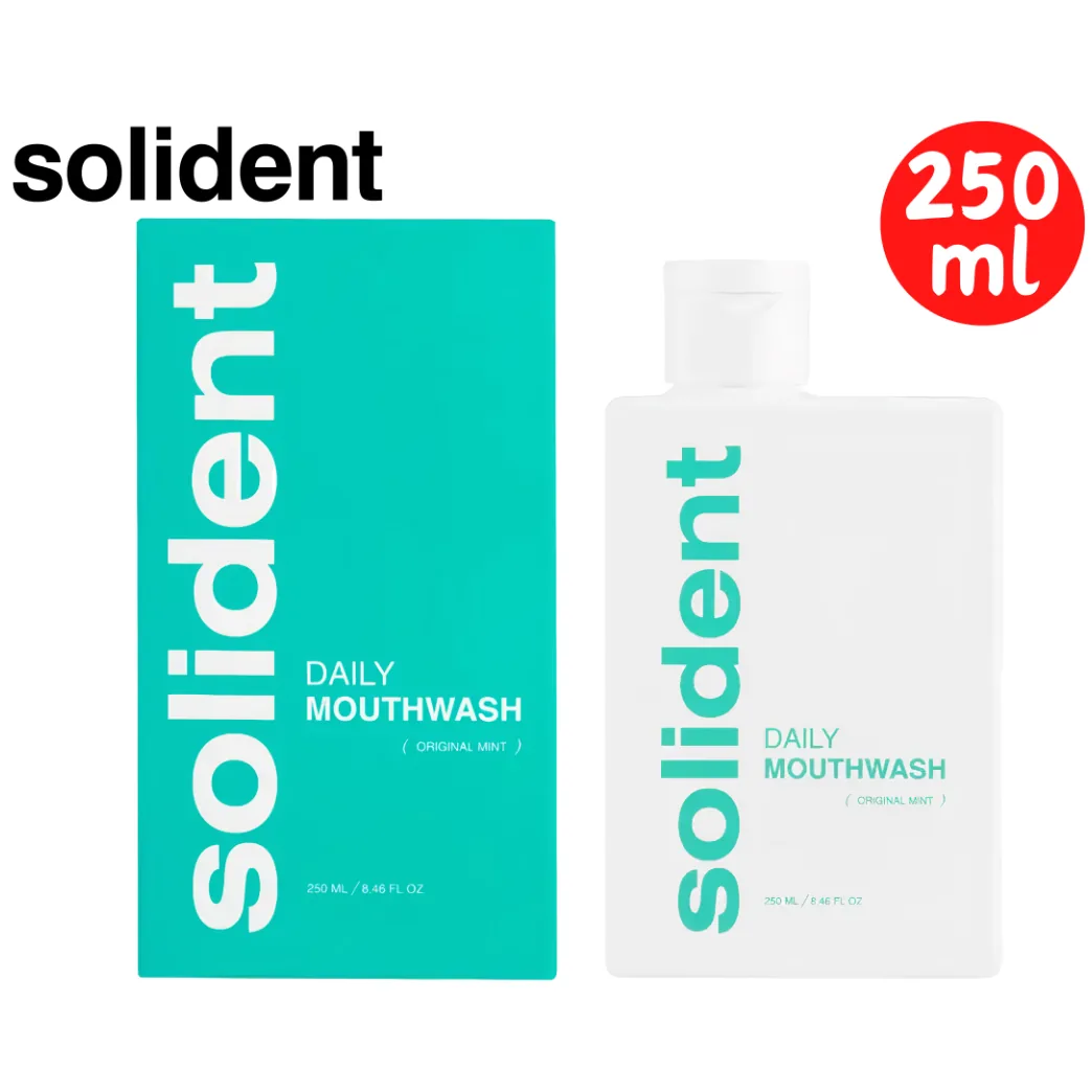 Ополіскувач для ротової порожнини Solident (Солідент) Original Mint (м'ята), 250 мл (Solident)